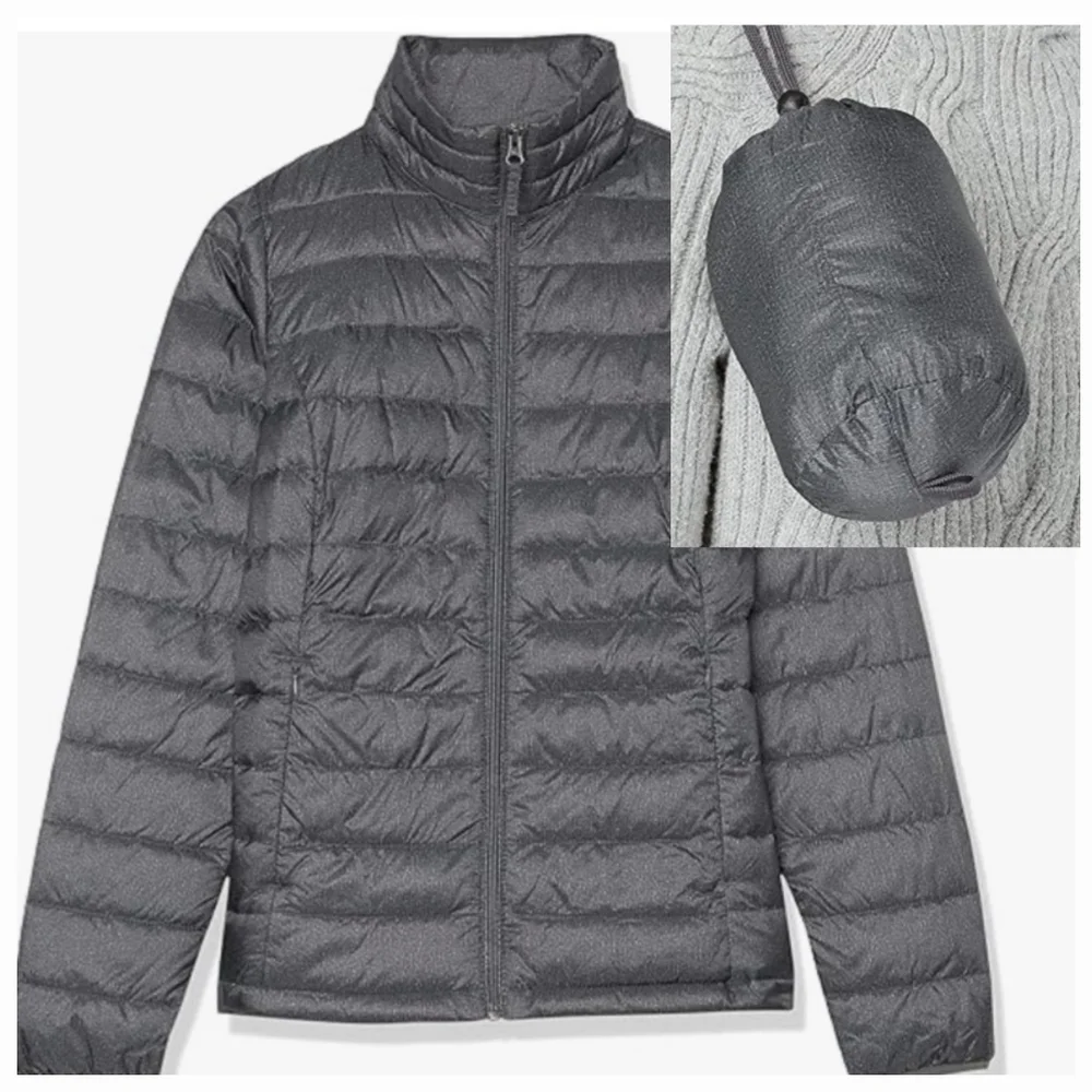 AMAZON ESSENTIALS Lightweight Packable Puffer Jacket